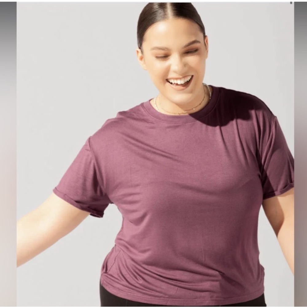 Popflex Perfect Tee in Mullberry